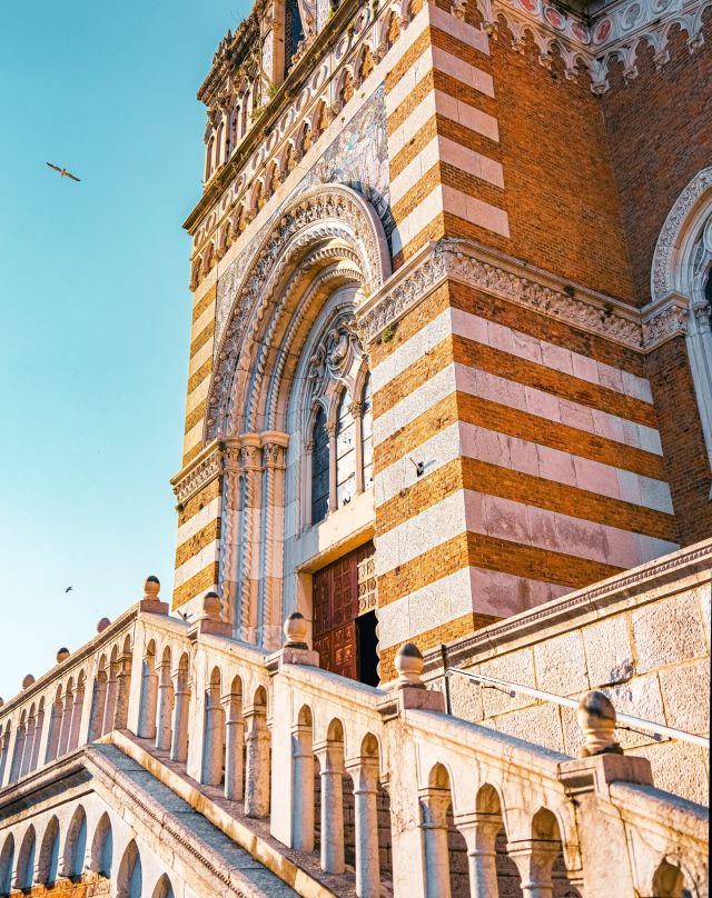 Up To The Cathedral Above The Sea - Overlooking the harbor of Rijeka, nestled amidst the rolling hills of the Adriatic coast, what was the second largest port city of the Austrian Empire (after Trieste on the first place) Rijeka, historically known as Fiume, is embellished by a gorgeous Historicist church in the Venetian Neo-Gothic style erected 1904, embedded into a monumental arrangement of stairs and terraces in the same style.
~

~
~

#rijeka #visitrijeka #habsburg #fiume #austriahungary #architecturephotography #momuments #europeanarchitecture #europeanhistory #baroque #hrvatska #gothiccathedral #cathedral #cathedrals #church
#churches #churchesofinstagram #cathedralgram #catholic #catholicchurch #churchhistory #churchesoftheworld #oldchurches #gothicarchitecture #gothic #medieval #medievalarchitecture #ancient #cathedrale